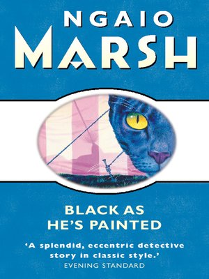 cover image of Black As He's Painted